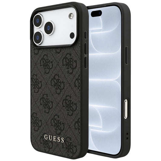 Capa Guess Hardcase 4G Classic Logo - iPhone 17 Pro / 18 Pro - Preto