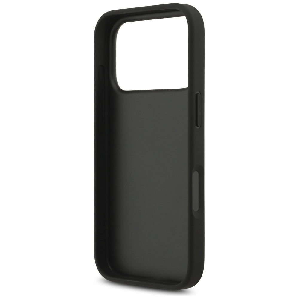 Capa Guess Hardcase 4G Classic Logo with Strap - iPhone 17 Pro / 18 Pro - Preto