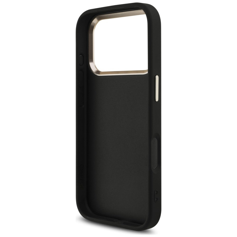 Capa Guess Hardcase 4G Classic Logo with Strap - iPhone 17 Pro Max / 18 Pro Max - Preto