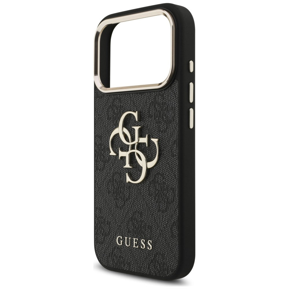 Capa Guess Hardcase 4G Classic Logo with Strap - iPhone 17 Pro Max / 18 Pro Max - Preto