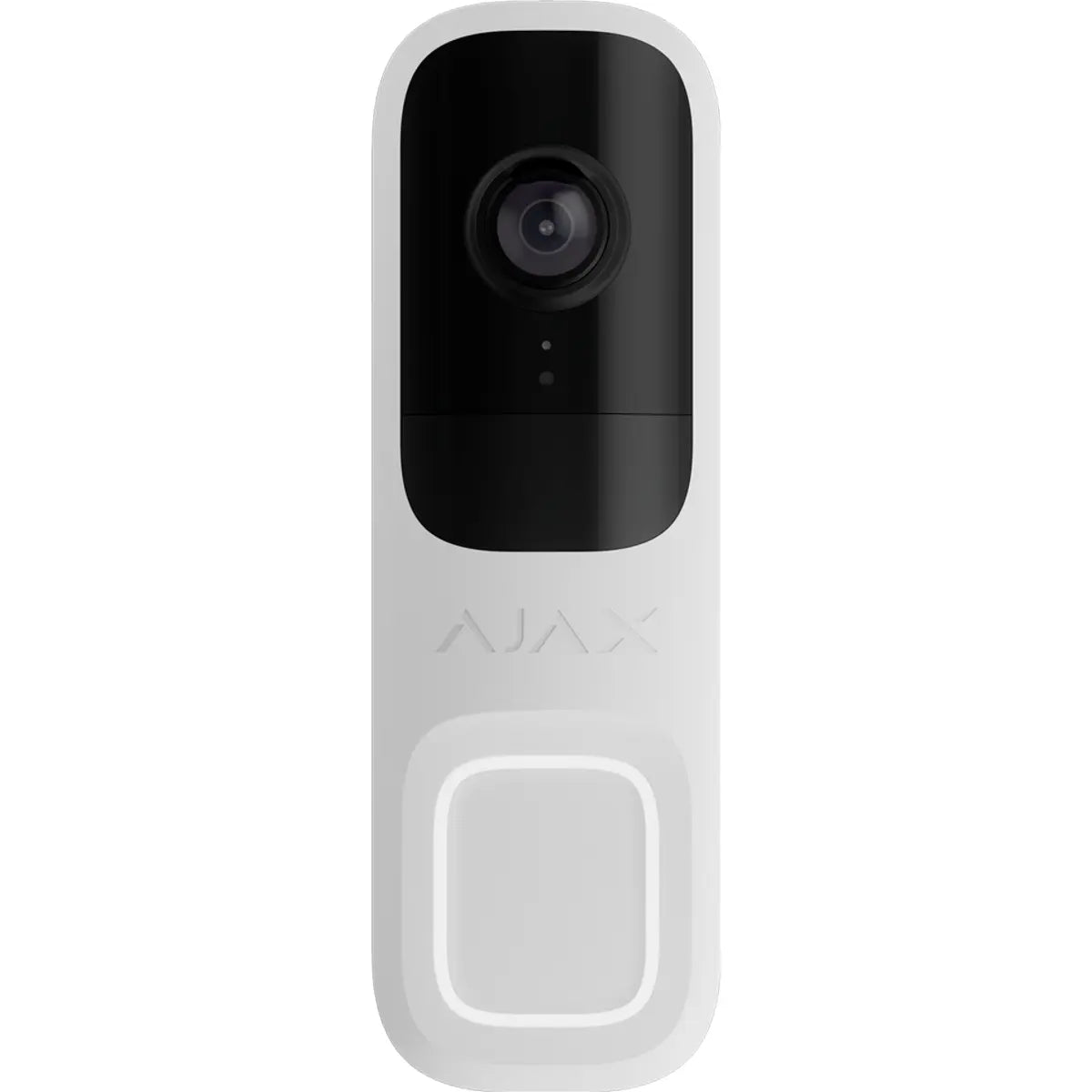 Ajax Doorbell 4-W - Videoporteiro inteligente WiFi 4MP 155º IR 6m IP54 - branca