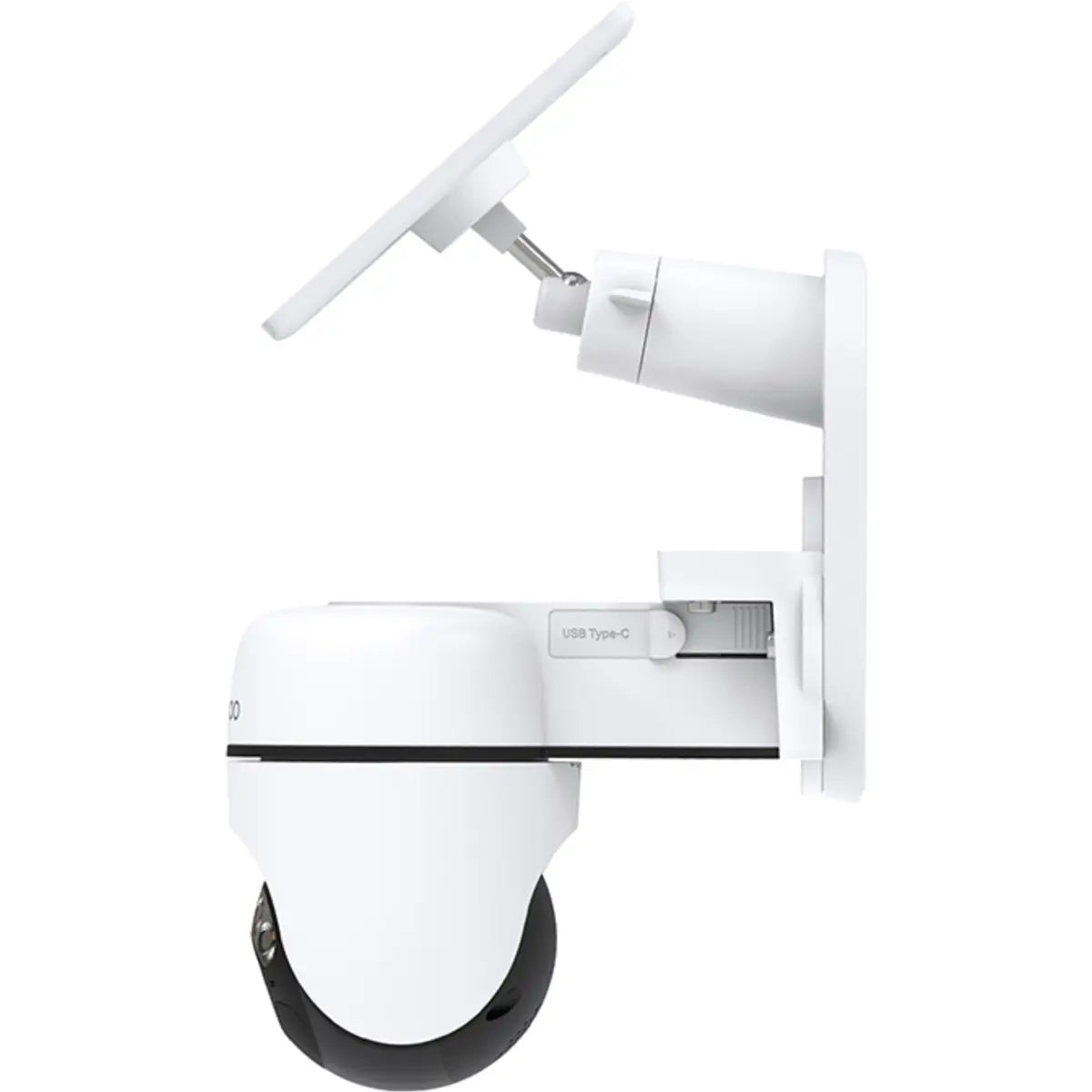 TP-Link Tapo TC90 KIT - Câmara de vigilância IP (WiFi) motorizada Pan/Tilt 2K 3MP 4mm IR 10m c/ bateria + painel solar