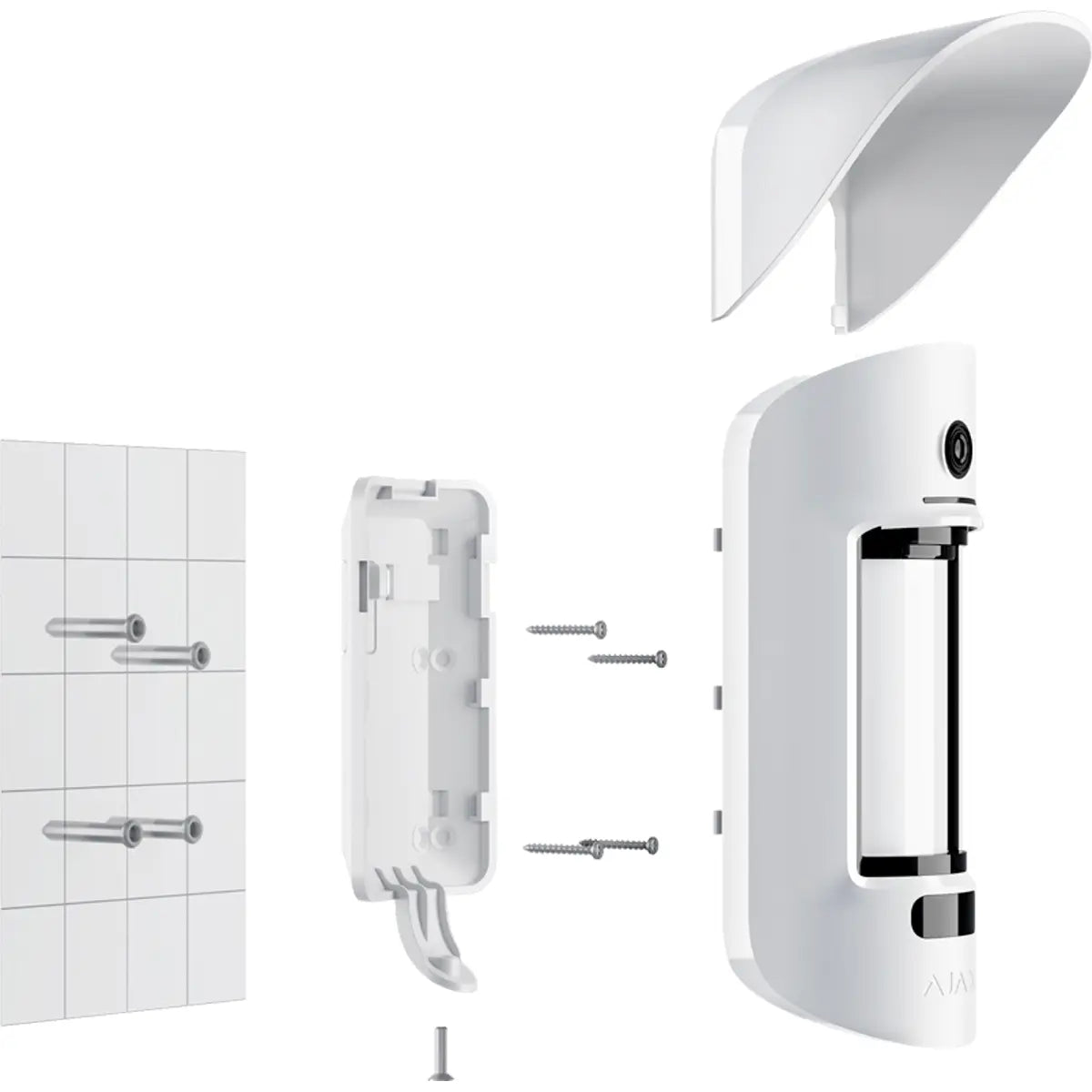 Detector PIR c/ câmara sem fio para alarme Ajax - IP55 (p/ exterior)