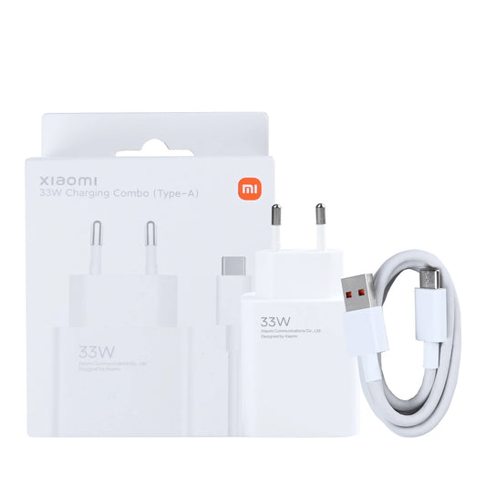 Xiaomi Charging Combo MDY-11-EZ USB-A 100cm 33W White Original Retail Box SKU