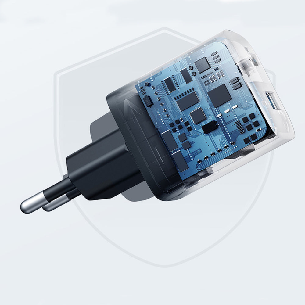 Anker 323 - Carregador de Parede USB-C + USB-A 33W, Carregamento Rápido - Preto