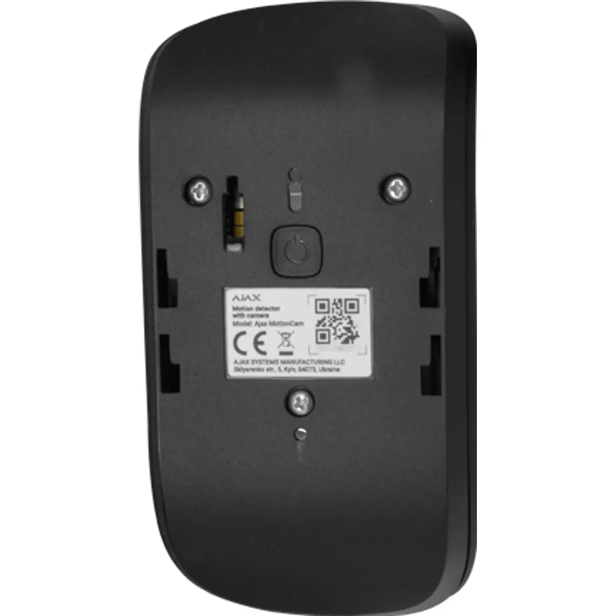 Sensor de movimento PIR c/ câmara VGA HDR para parede - preto