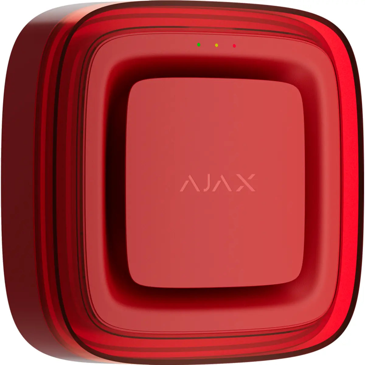 Sirene sem fios com alarme sonoro e visual - IP54 Vermelho