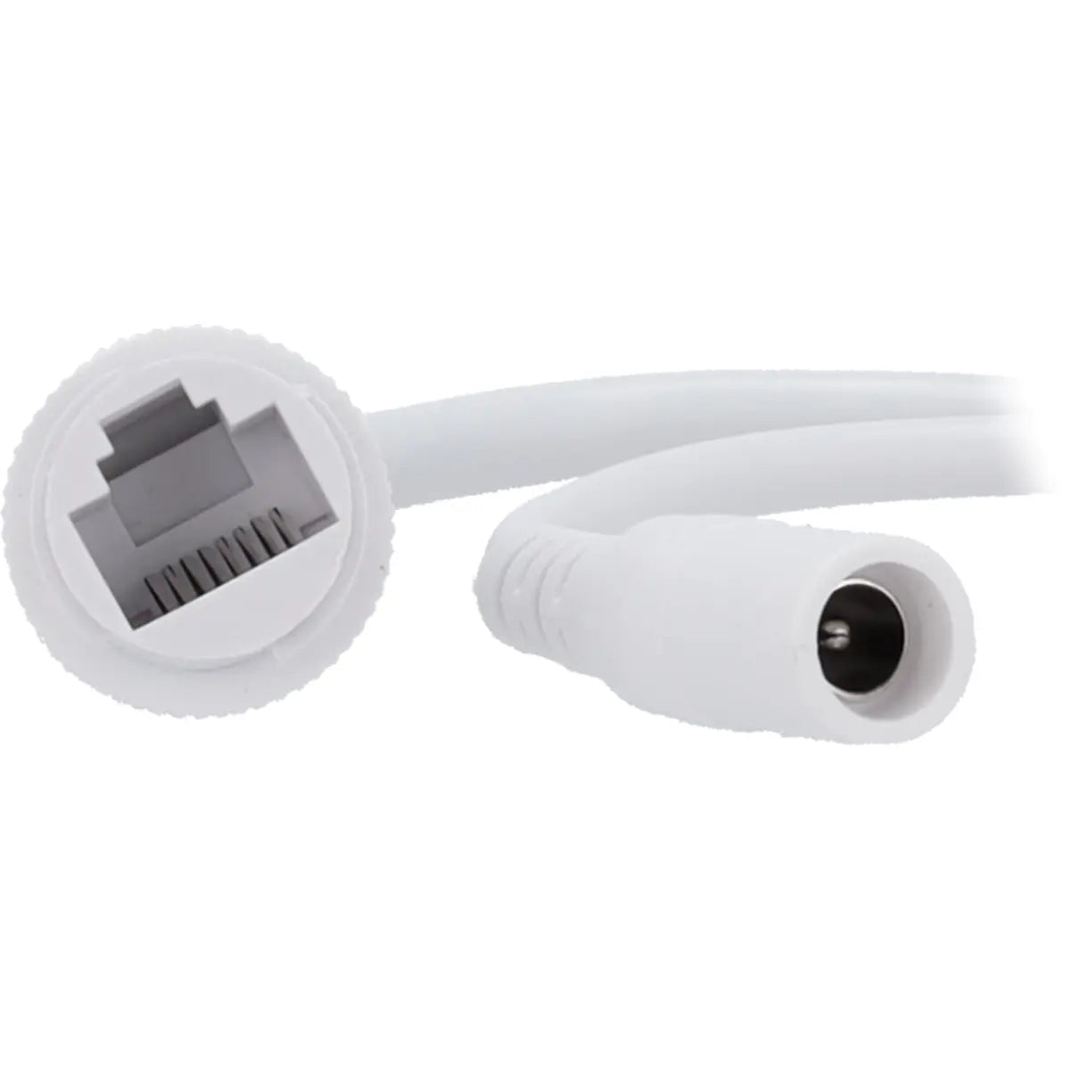 Câmara IP (Ethernet c/ PoE) Turret 8MP 2.8mm IR 35m - IP65 - Branca