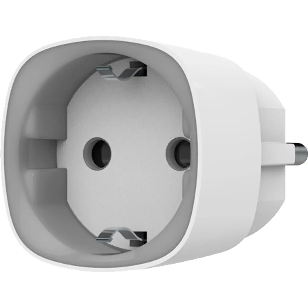 Tomada Wi-Fi Inteligente compacta c/ medidor de consumo e luz - branco