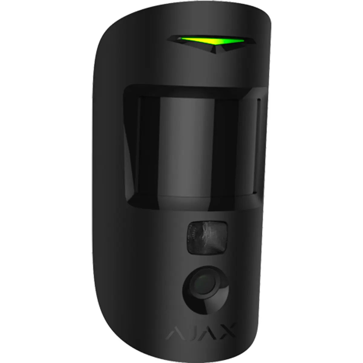 Detetor de movimentos de interior sem fios com petição de imagem - preto
