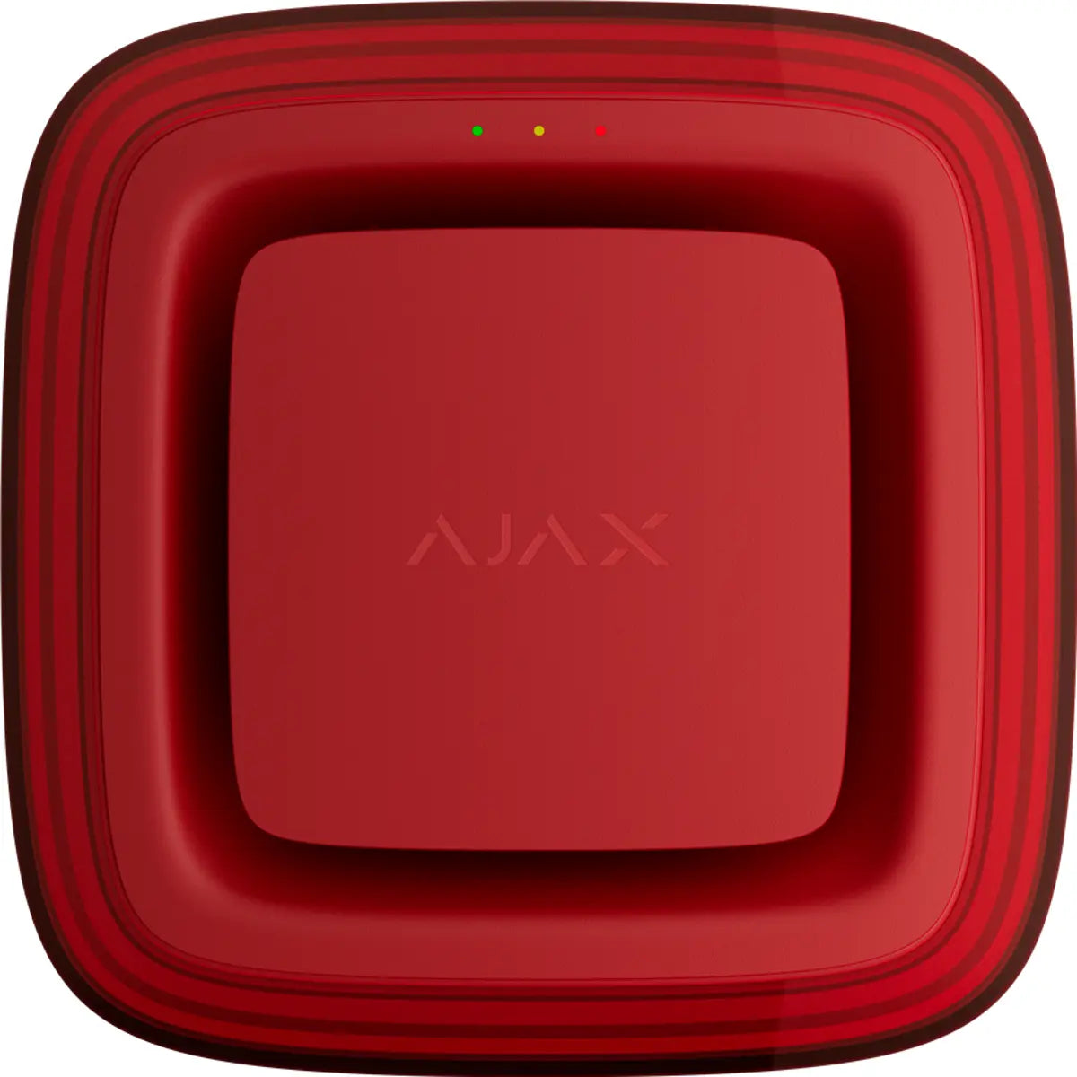 Sirene sem fios com alarme sonoro e visual - IP54 Vermelho