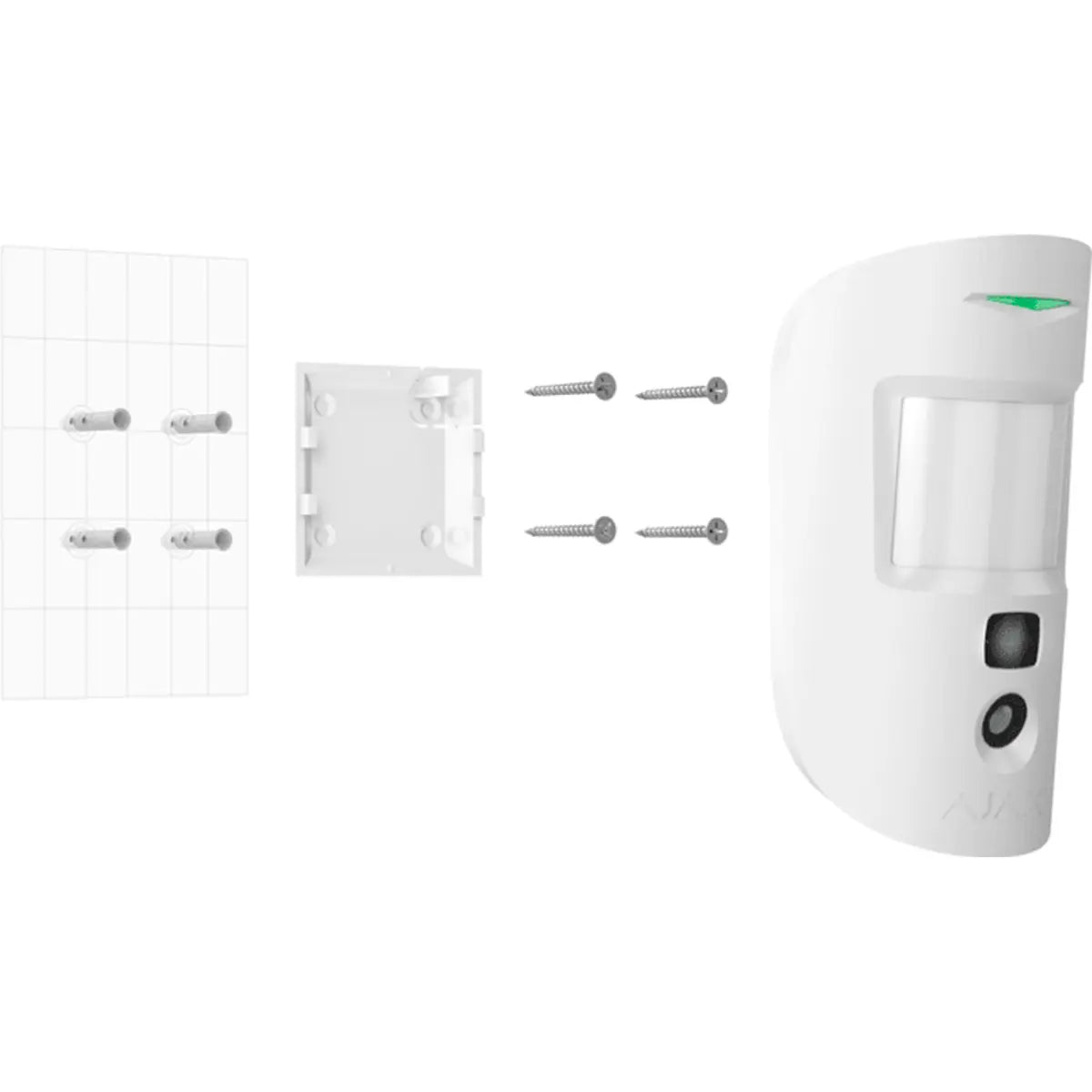Sensor de movimento PIR c/ câmara VGA HDR para parede