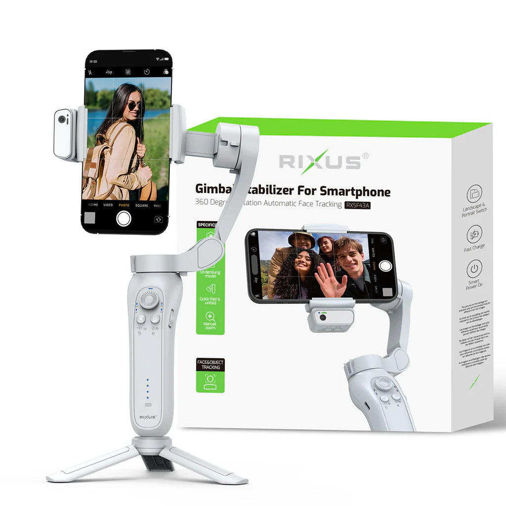 Rixus RXSF43A Smooth Steady Face AI Tracking